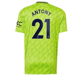 Manchester United Antony #21 Tredje Tröja 2022-23 Kortärmad